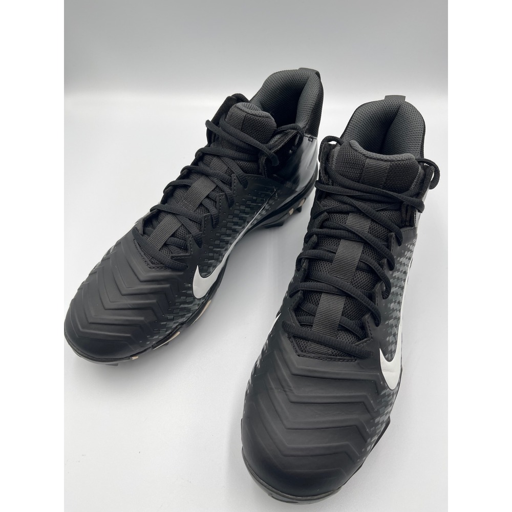 Nike Alpha Menace 2 Football Shoes Black White Mens Size‎ 9 - Picture 13 of 13